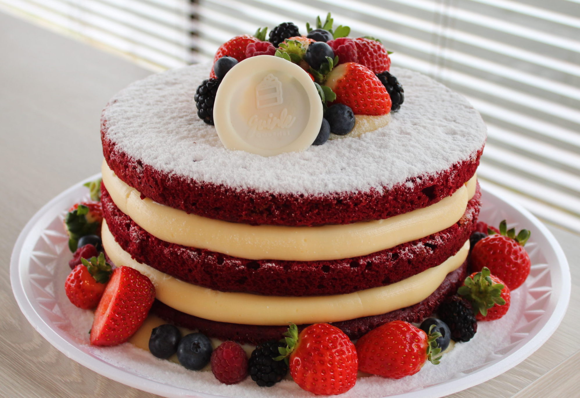 Naked Cake Red Velvet Guinle Gourmet